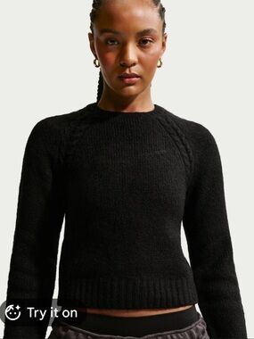 NWT Nike Chill Knit Long Sleeve Sweater